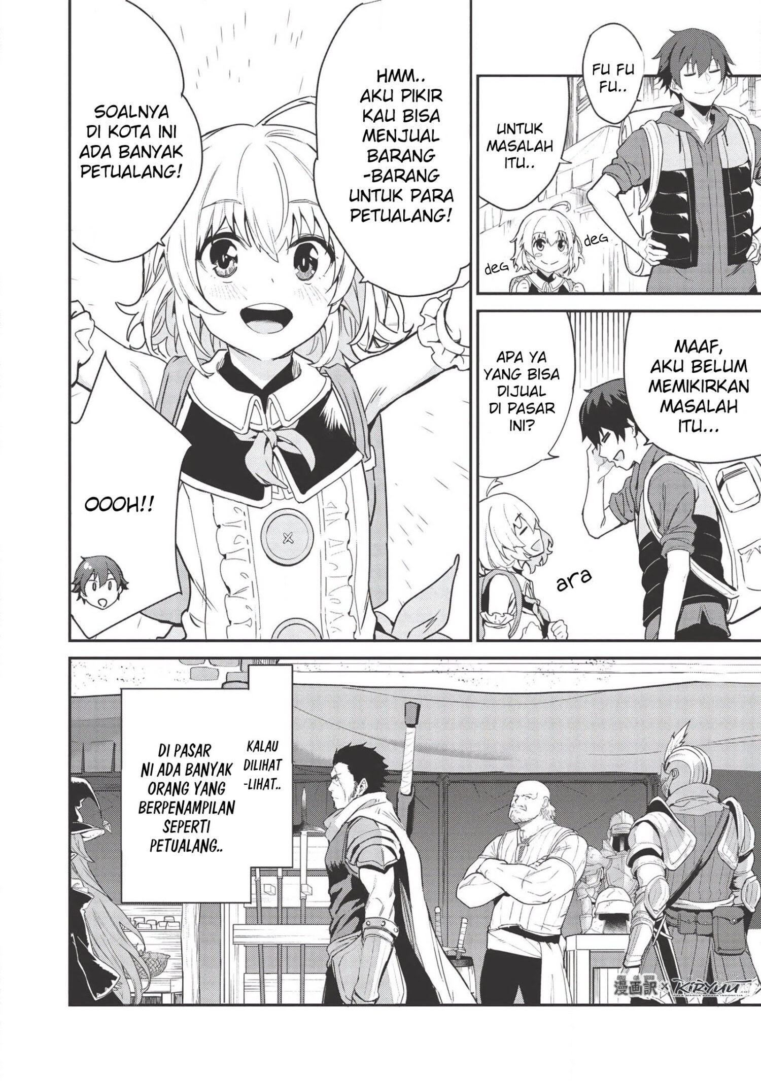 Itsu Demo Jitaku ni Kaereru Ore wa, Isekai de Gyoushoujin o Hajimemashita Chapter 02 Gambar 7