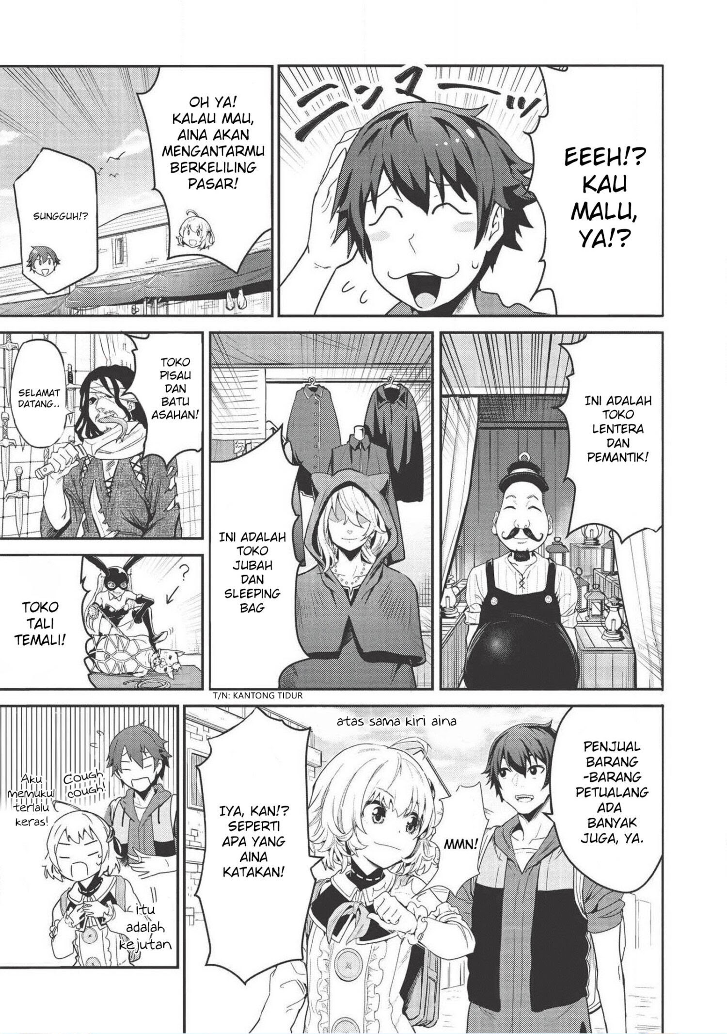 Itsu Demo Jitaku ni Kaereru Ore wa, Isekai de Gyoushoujin o Hajimemashita Chapter 02 Gambar 10