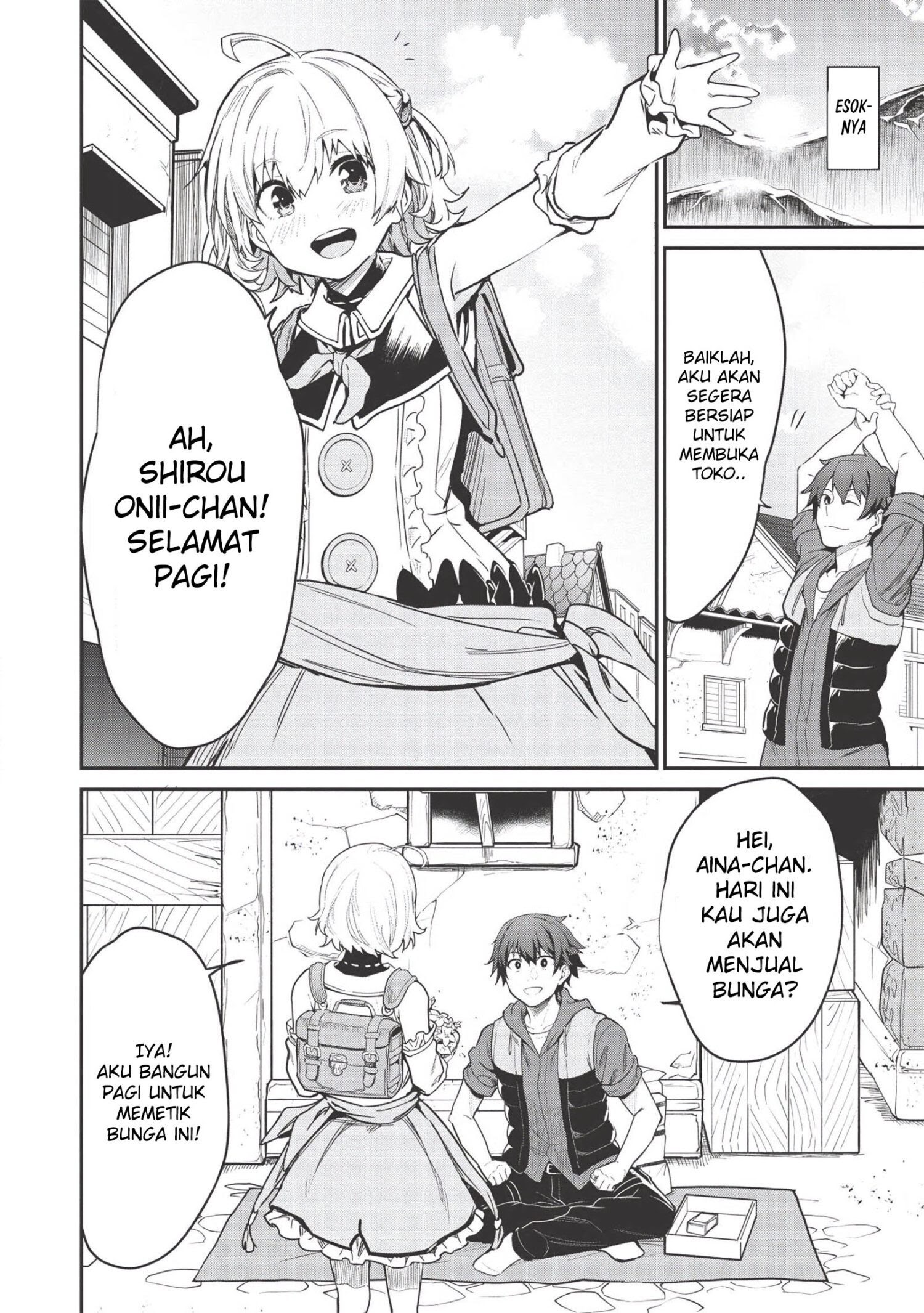 Itsu Demo Jitaku ni Kaereru Ore wa, Isekai de Gyoushoujin o Hajimemashita Chapter 02 Gambar 13