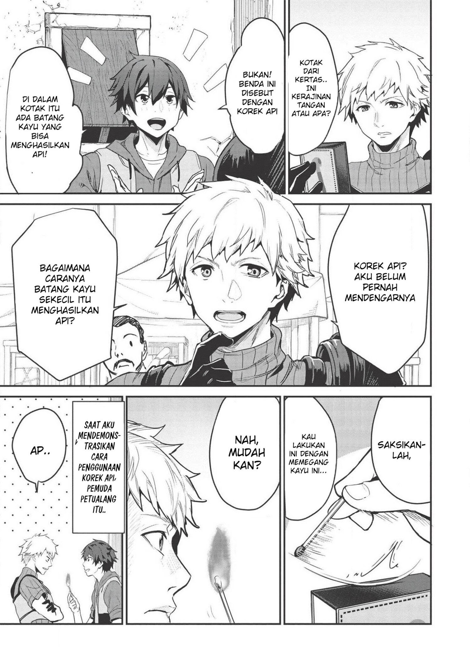 Itsu Demo Jitaku ni Kaereru Ore wa, Isekai de Gyoushoujin o Hajimemashita Chapter 02 Gambar 16