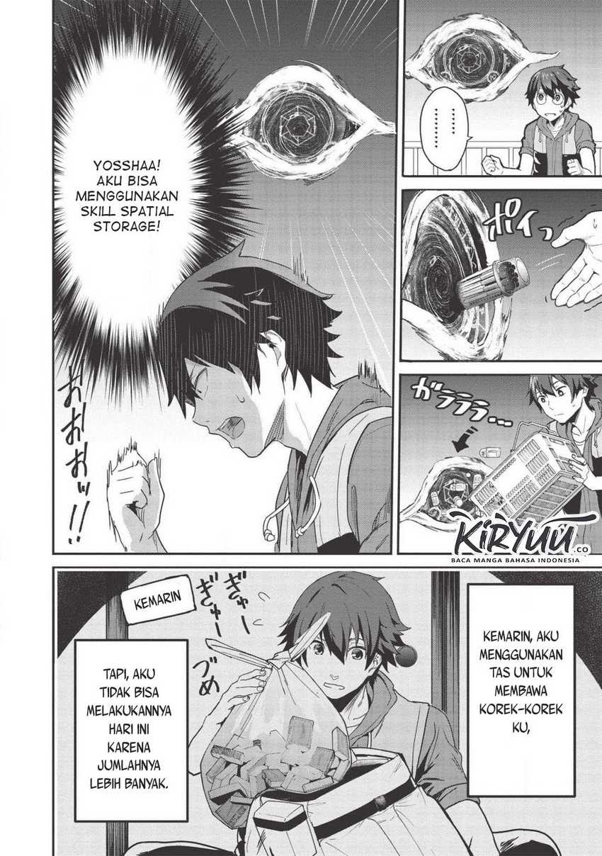 Itsu Demo Jitaku ni Kaereru Ore wa, Isekai de Gyoushoujin o Hajimemashita Chapter 03.5 Gambar 9