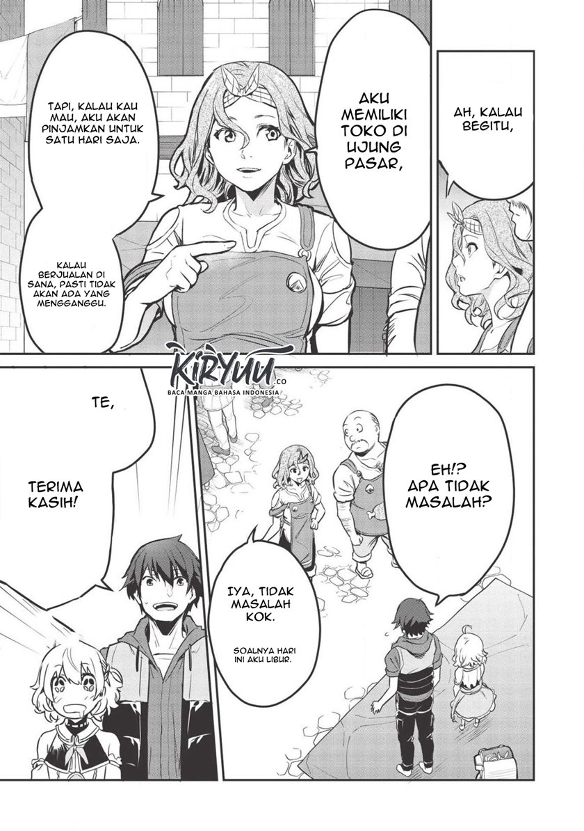 Itsu Demo Jitaku ni Kaereru Ore wa, Isekai de Gyoushoujin o Hajimemashita Chapter 04 Gambar 8