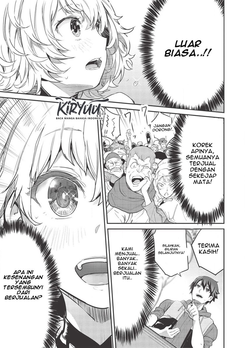 Itsu Demo Jitaku ni Kaereru Ore wa, Isekai de Gyoushoujin o Hajimemashita Chapter 04 Gambar 12