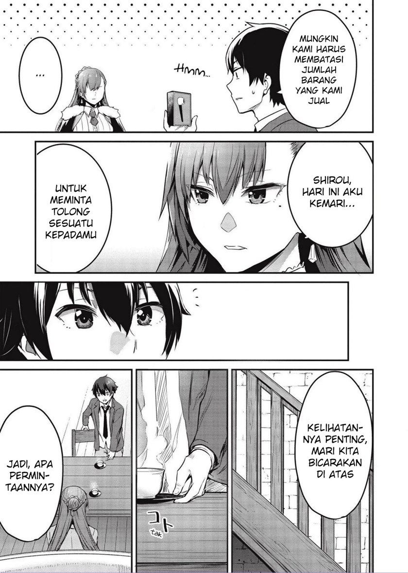 Itsu Demo Jitaku ni Kaereru Ore wa, Isekai de Gyoushoujin o Hajimemashita Chapter 06 Gambar 4