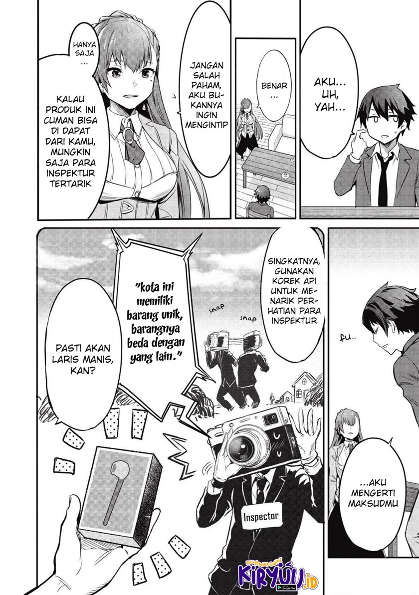 Itsu Demo Jitaku ni Kaereru Ore wa, Isekai de Gyoushoujin o Hajimemashita Chapter 06 Gambar 13