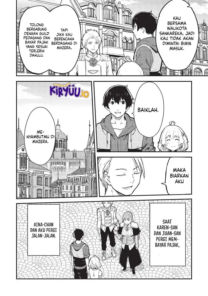 Itsu Demo Jitaku ni Kaereru Ore wa, Isekai de Gyoushoujin o Hajimemashita Chapter 43 Gambar 4