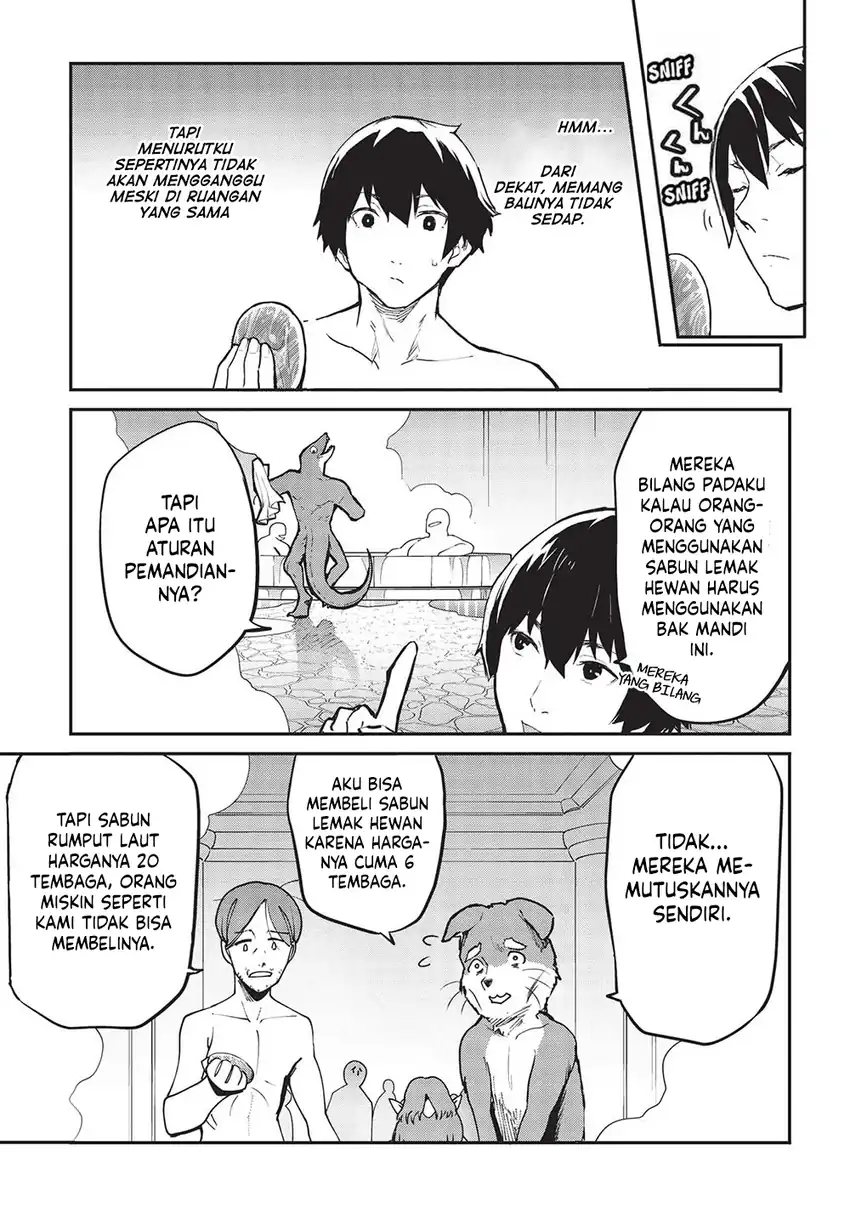 Itsu Demo Jitaku ni Kaereru Ore wa, Isekai de Gyoushoujin o Hajimemashita Chapter 43 Gambar 17