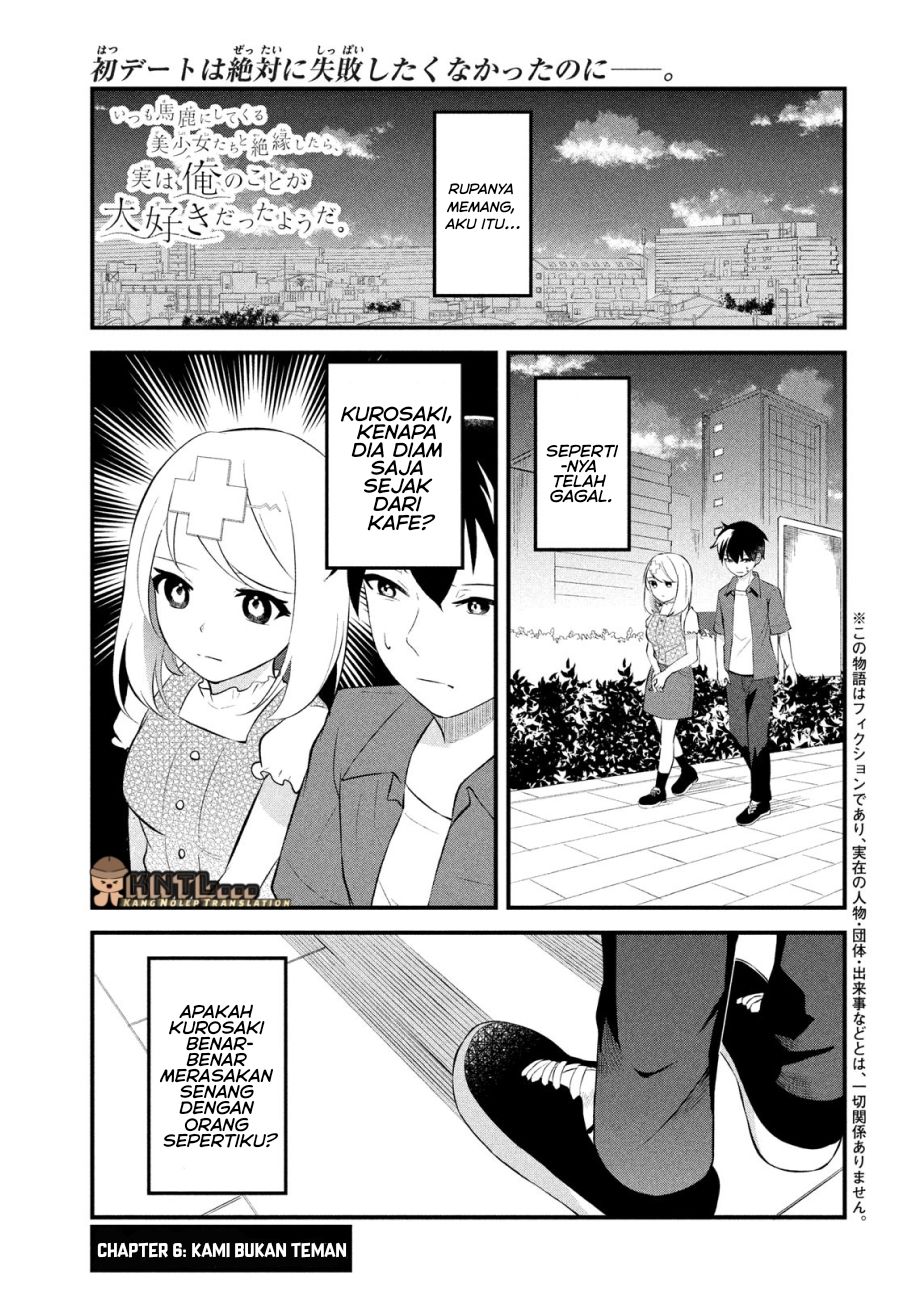 Itsumo Baka ni shitekuru Bishoujo-tachi to Zetsuen shitara, Jitsu wa Ore no Koto ga Daisuki Datta you da Chapter 06 Gambar 2