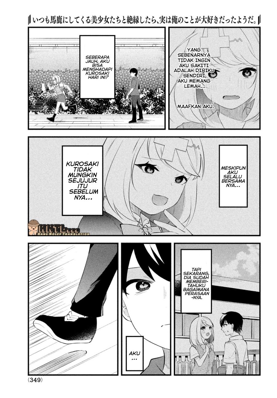 Itsumo Baka ni shitekuru Bishoujo-tachi to Zetsuen shitara, Jitsu wa Ore no Koto ga Daisuki Datta you da Chapter 06 Gambar 6