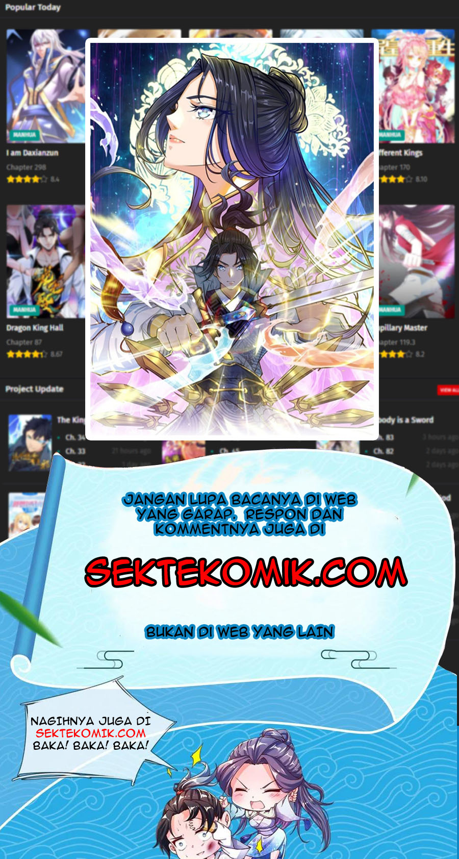 Jiandao Lingtian (My body is a Sword) Chapter 92 Gambar 20
