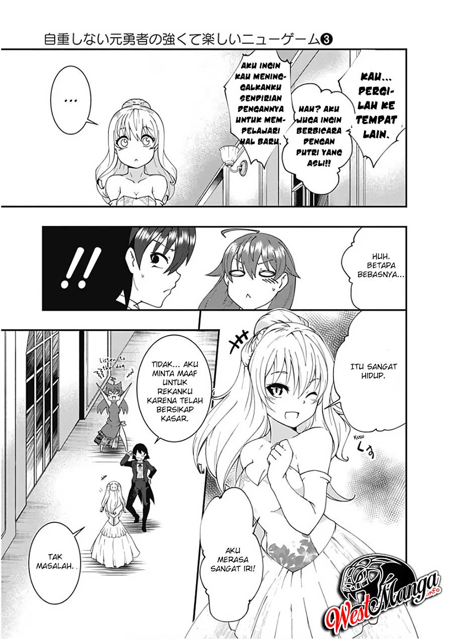 Jichou shinai Motoyuusha no Tsuyokute Tanoshii New Game Chapter 25 Gambar 9