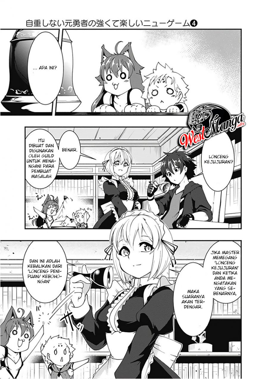 Jichou shinai Motoyuusha no Tsuyokute Tanoshii New Game Chapter 43 Gambar 5