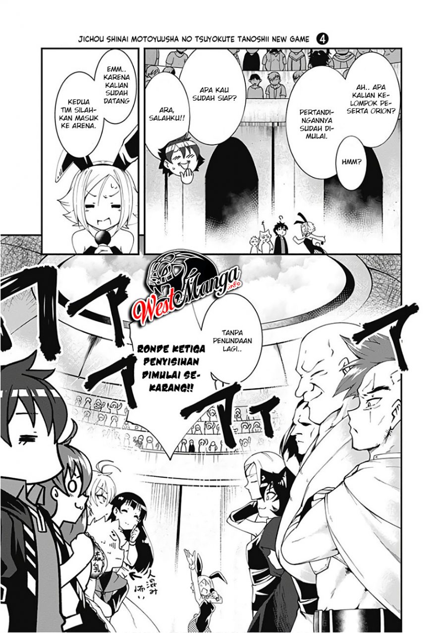 Jichou shinai Motoyuusha no Tsuyokute Tanoshii New Game Chapter 46 Gambar 11