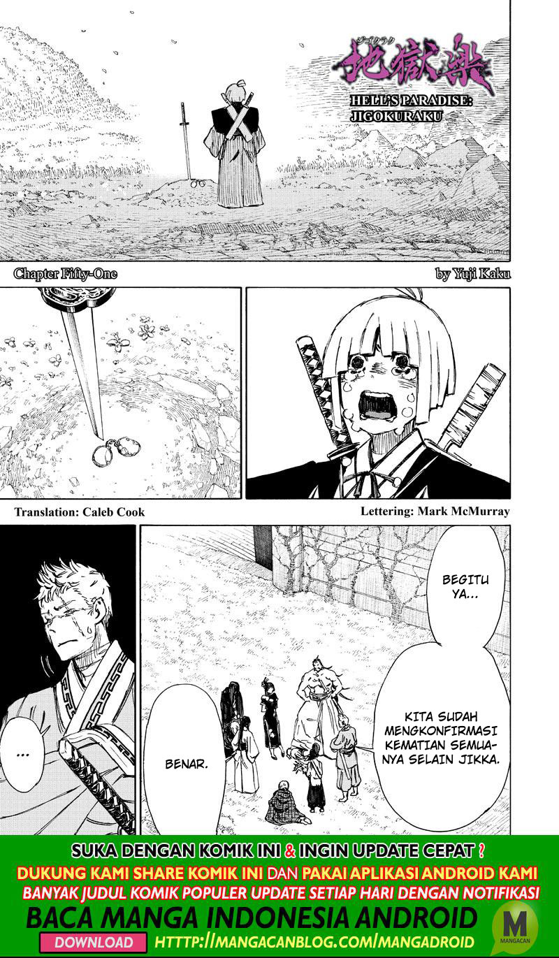 Jigokuraku Chapter 51 Gambar 1