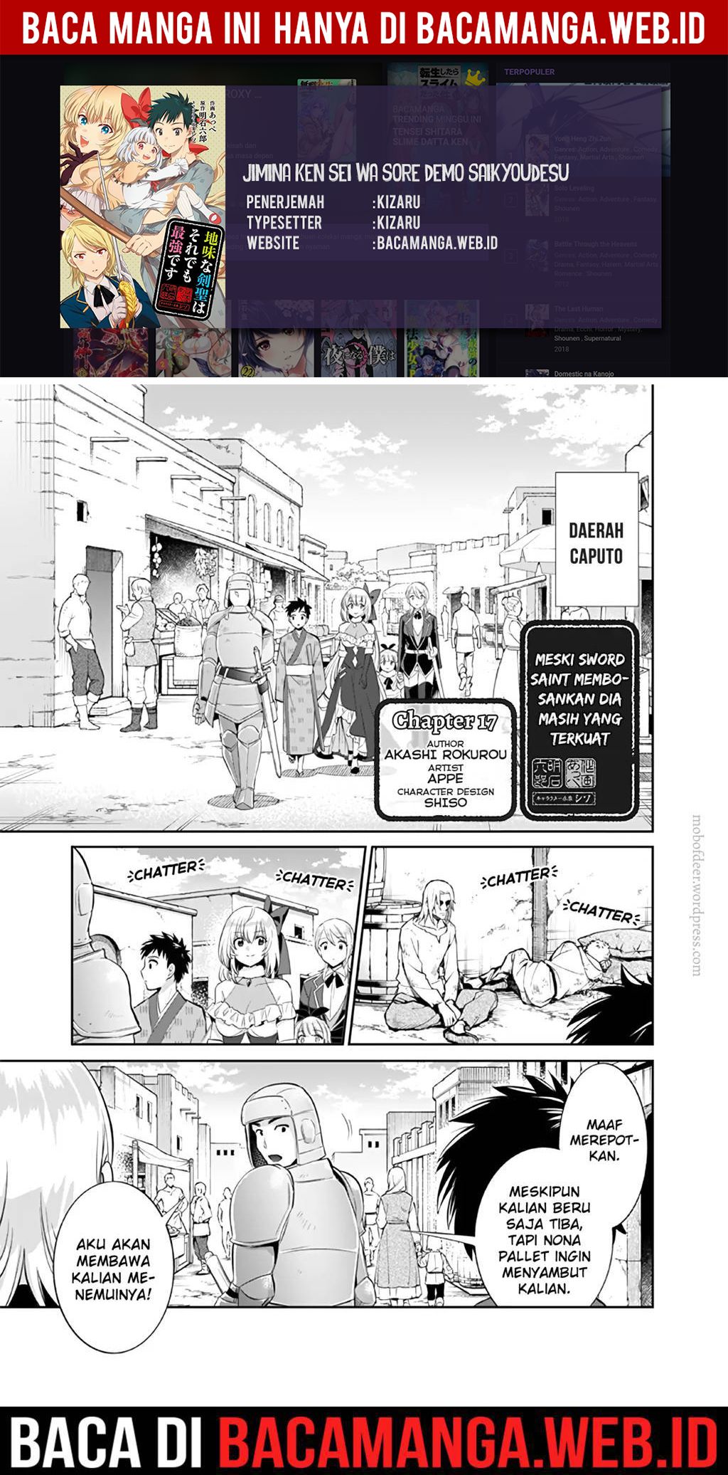 Jimina Kensei wa Sore Demo Saikyoudesu Chapter 17 Gambar 1