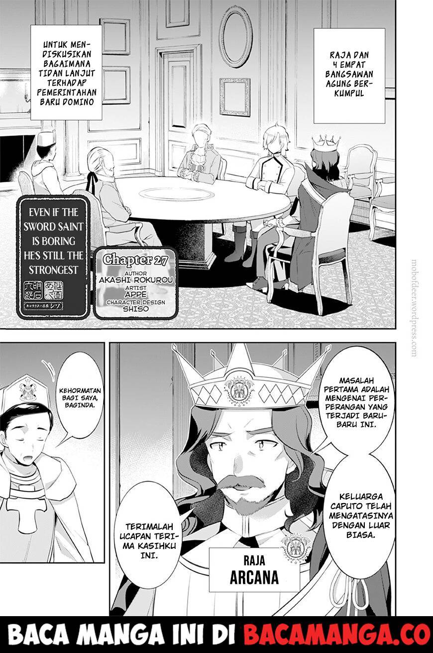 Jimina Kensei wa Sore Demo Saikyoudesu Chapter 27 Gambar 1