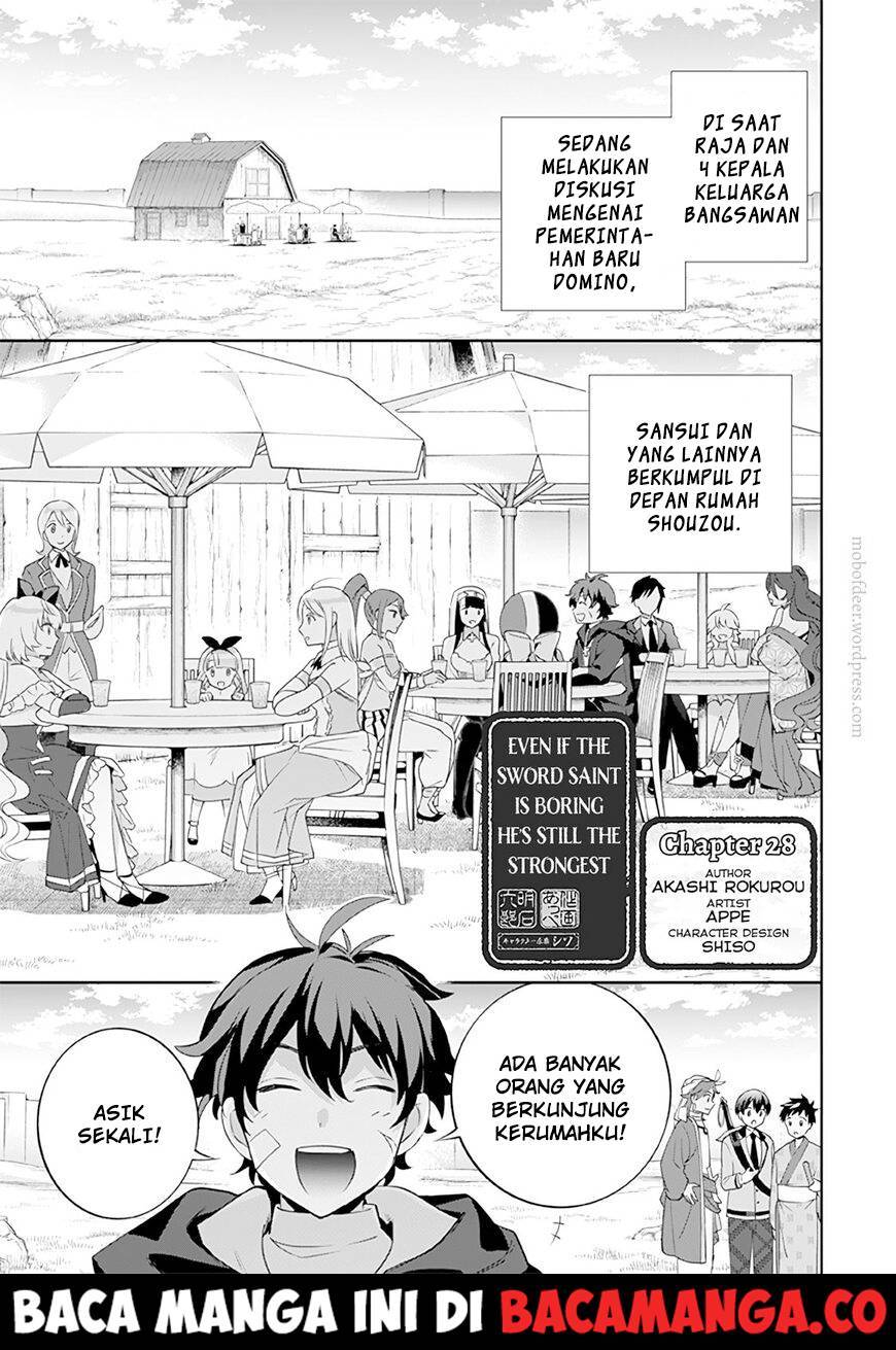 Jimina Kensei wa Sore Demo Saikyoudesu Chapter 28 Gambar 1