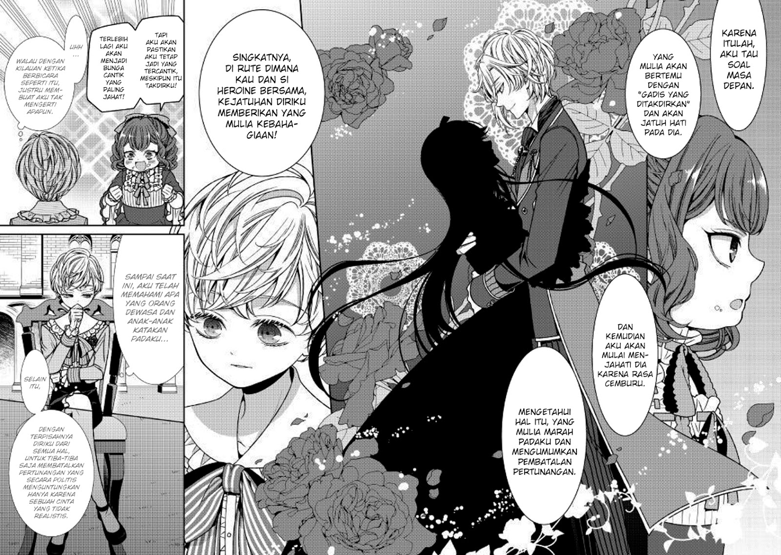 Jishou Akuyaku Reijou na Konyakusha no Kansatsu Kiroku Chapter 01 Gambar 3