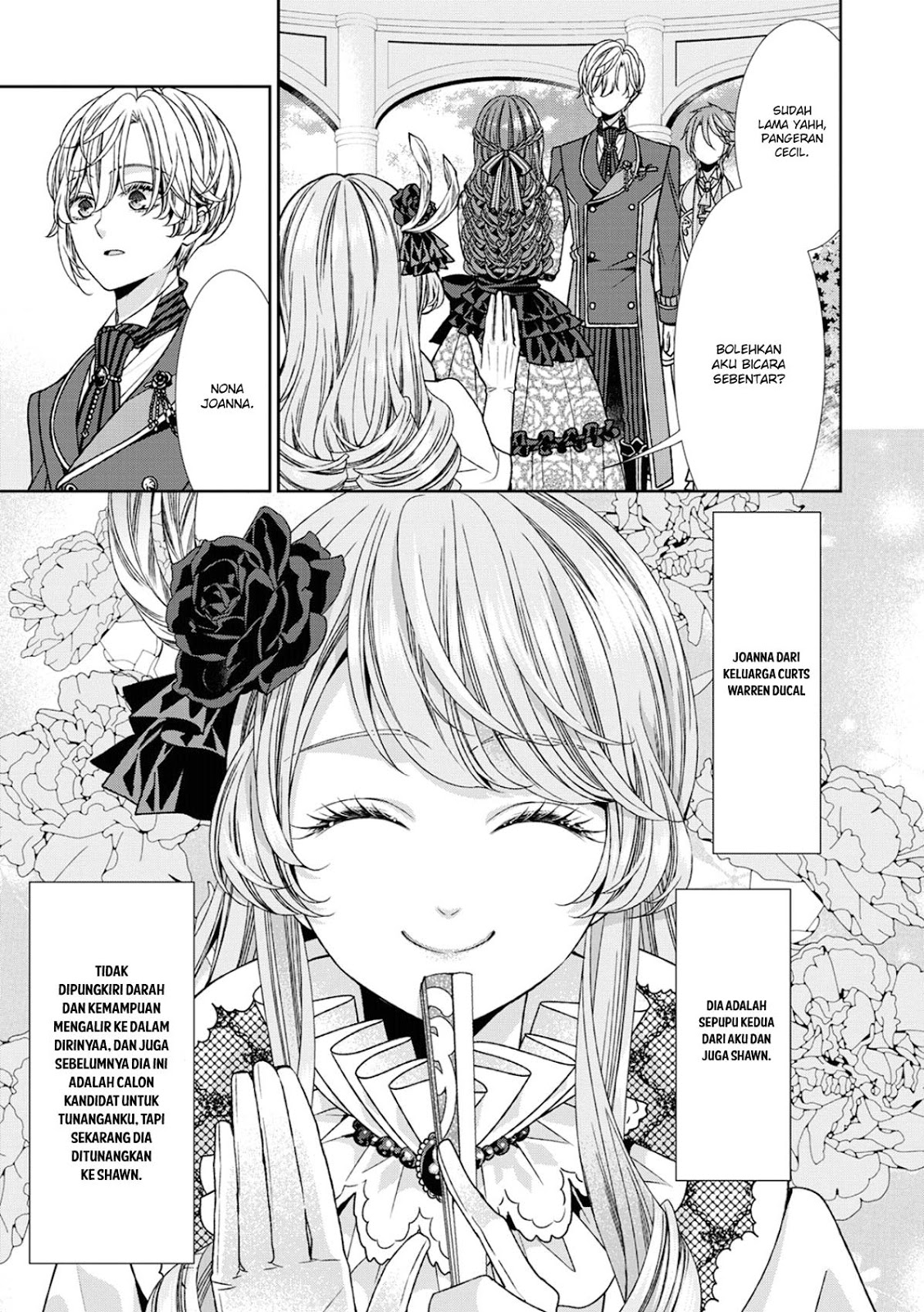Jishou Akuyaku Reijou na Konyakusha no Kansatsu Kiroku Chapter 06 Gambar 19