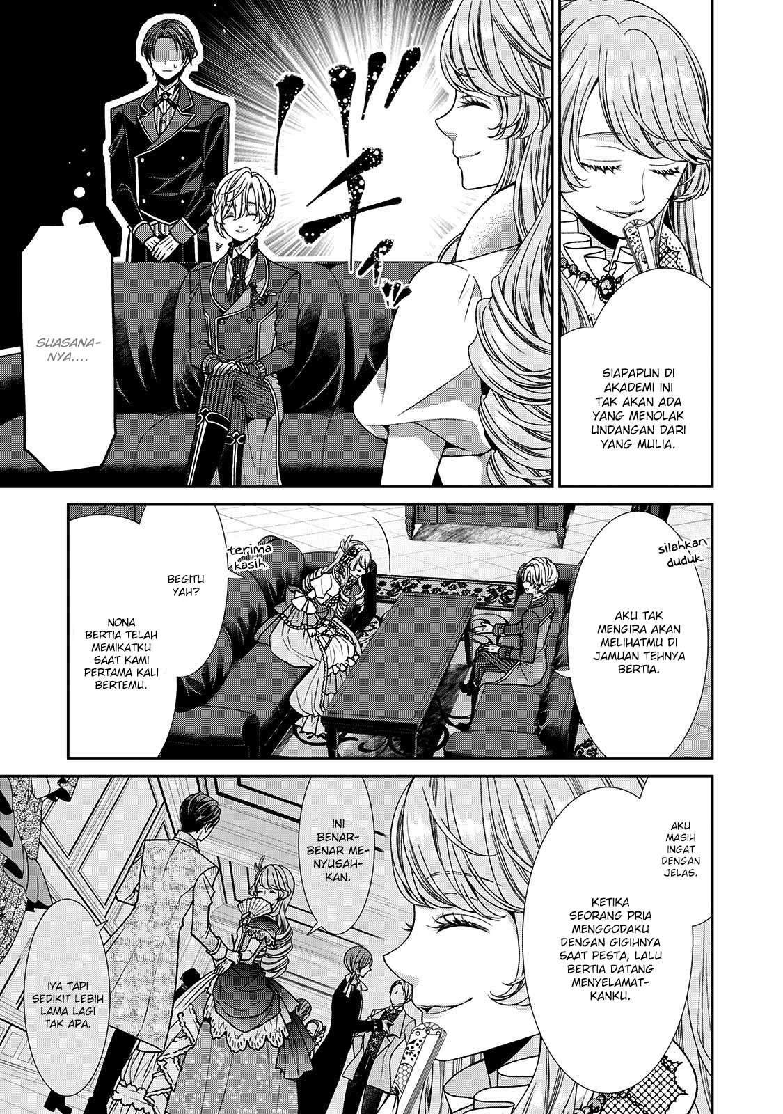 Jishou Akuyaku Reijou na Konyakusha no Kansatsu Kiroku Chapter 07 Gambar 8
