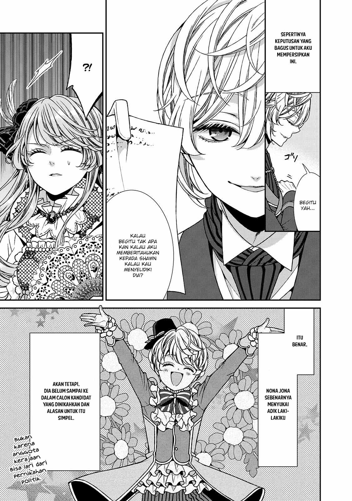 Jishou Akuyaku Reijou na Konyakusha no Kansatsu Kiroku Chapter 07 Gambar 12