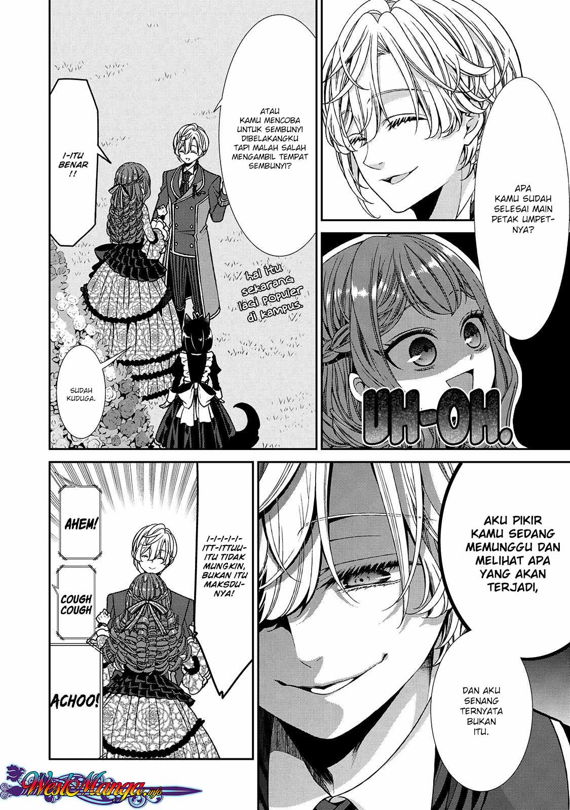 Jishou Akuyaku Reijou na Konyakusha no Kansatsu Kiroku Chapter 07 Gambar 25