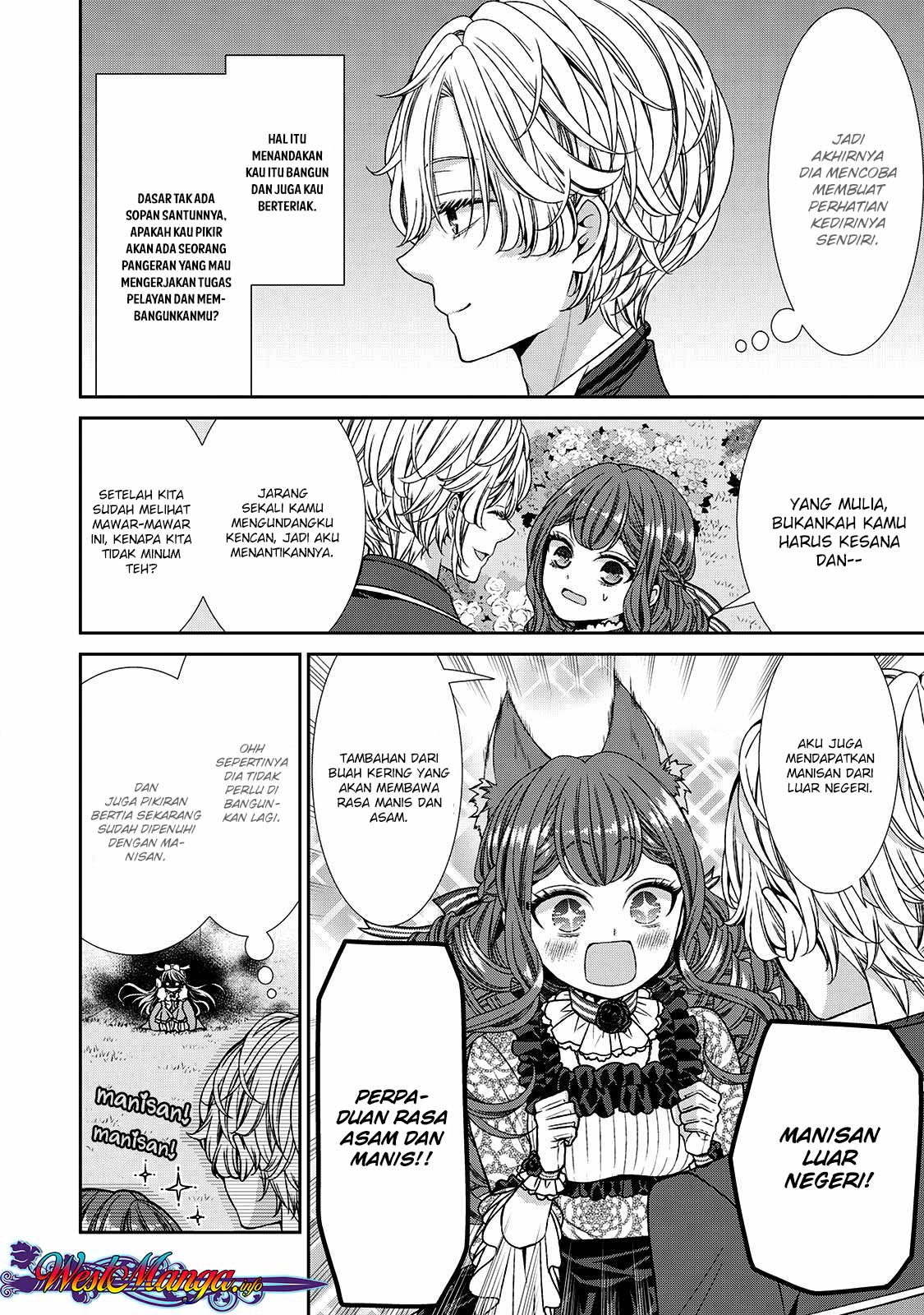 Jishou Akuyaku Reijou na Konyakusha no Kansatsu Kiroku Chapter 07 Gambar 27