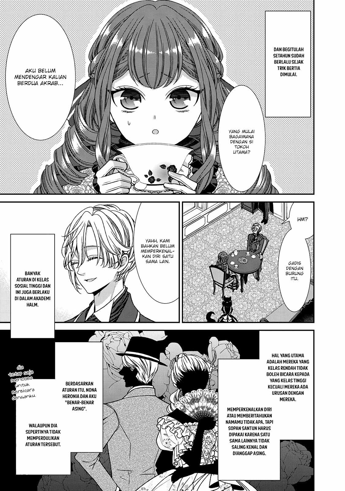Jishou Akuyaku Reijou na Konyakusha no Kansatsu Kiroku Chapter 07 Gambar 36