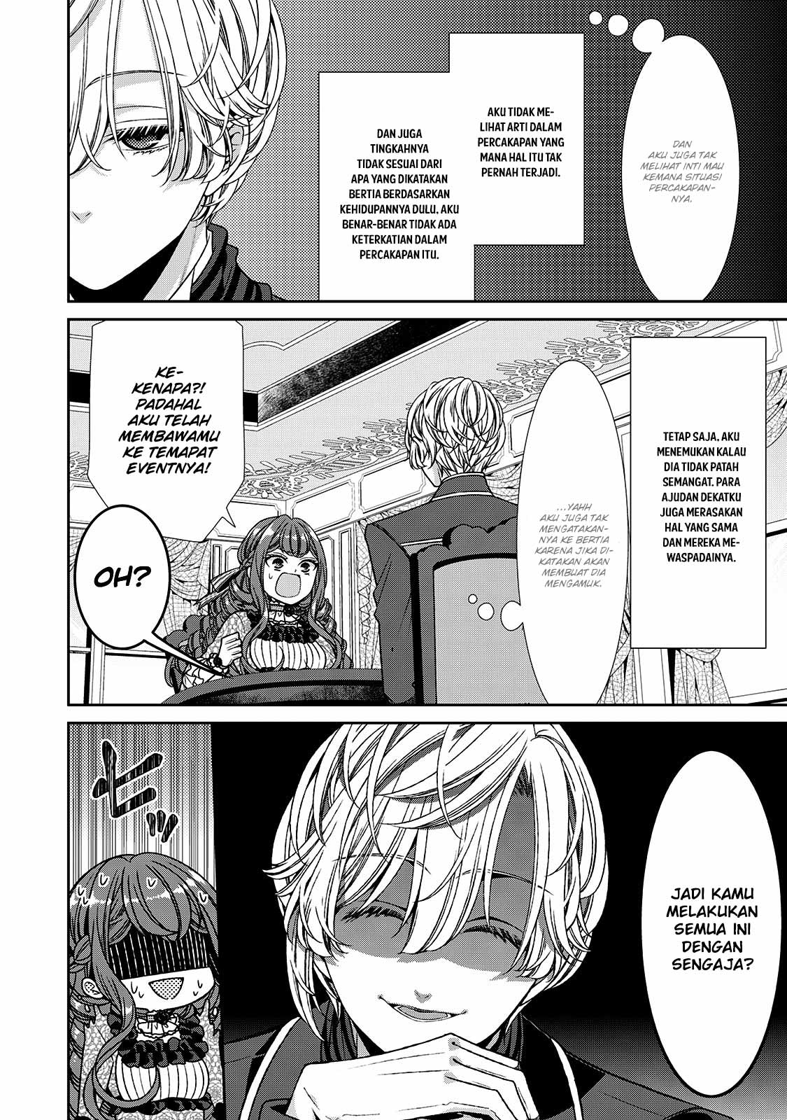 Jishou Akuyaku Reijou na Konyakusha no Kansatsu Kiroku Chapter 07 Gambar 37