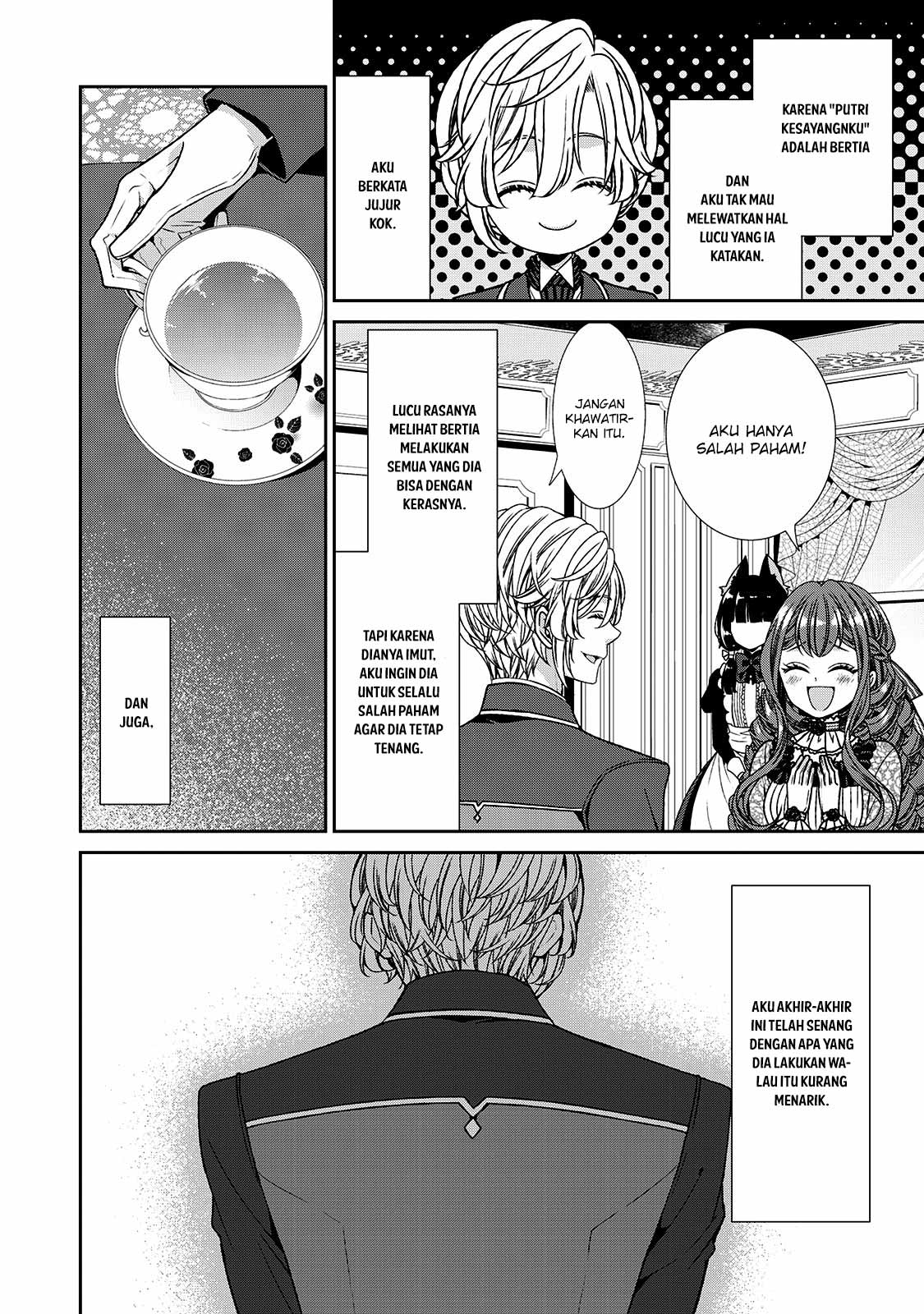 Jishou Akuyaku Reijou na Konyakusha no Kansatsu Kiroku Chapter 07 Gambar 39
