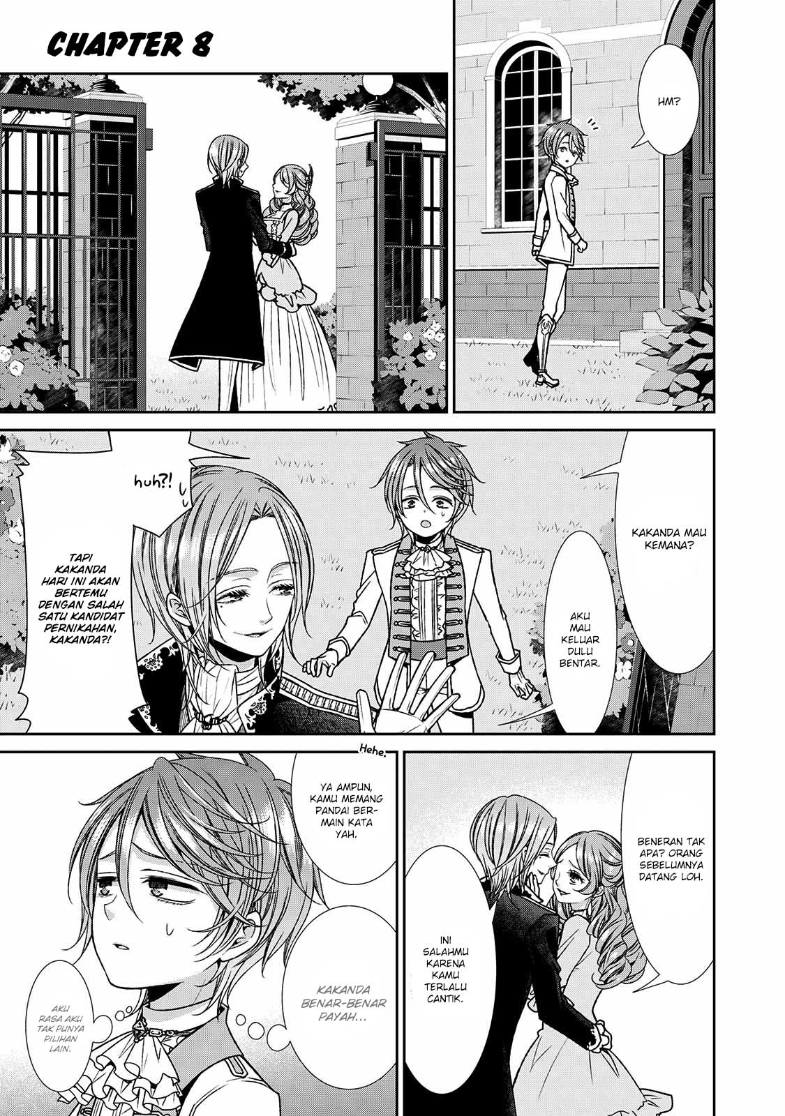 Jishou Akuyaku Reijou na Konyakusha no Kansatsu Kiroku Chapter 08 Gambar 2
