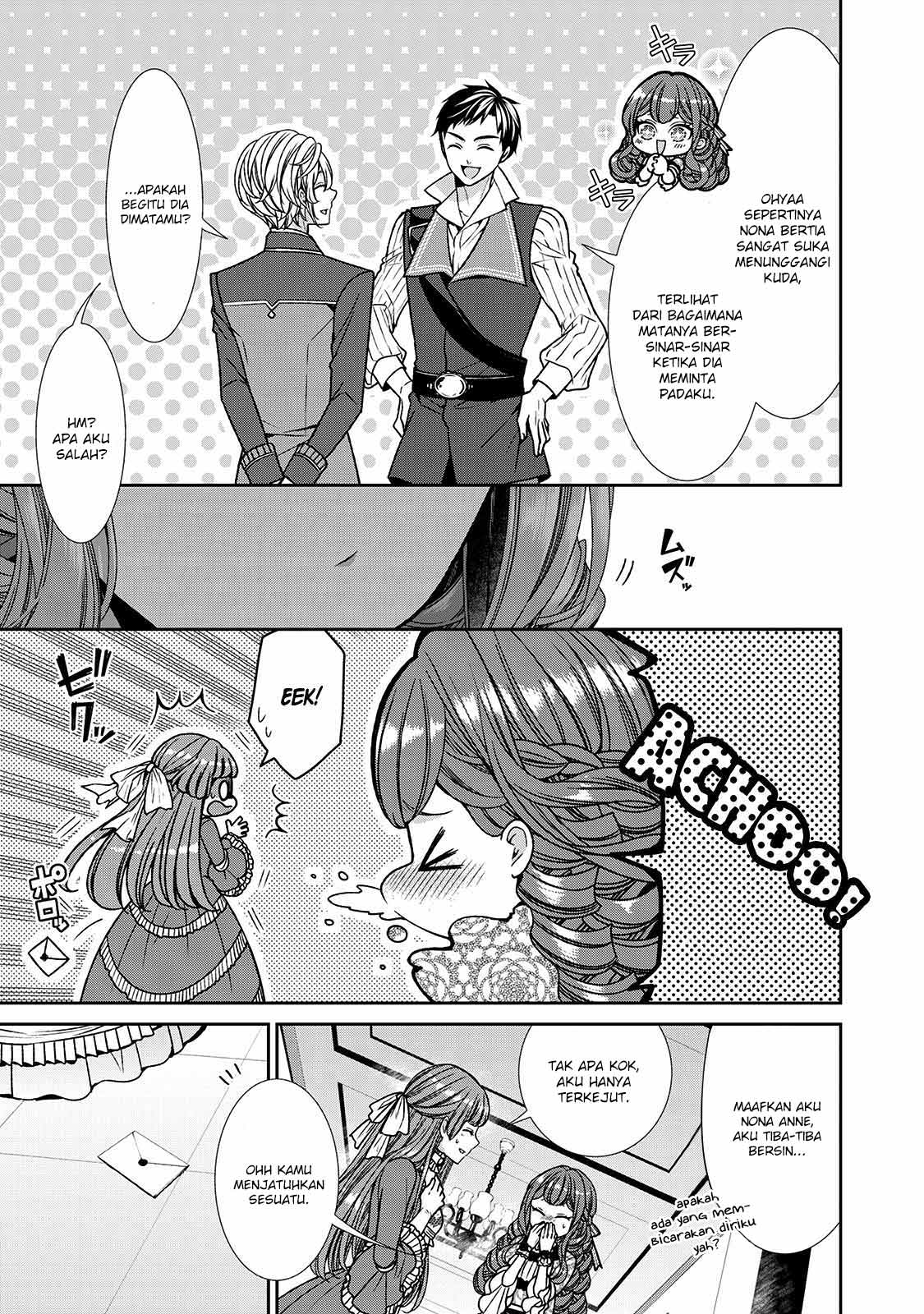 Jishou Akuyaku Reijou na Konyakusha no Kansatsu Kiroku Chapter 08 Gambar 9