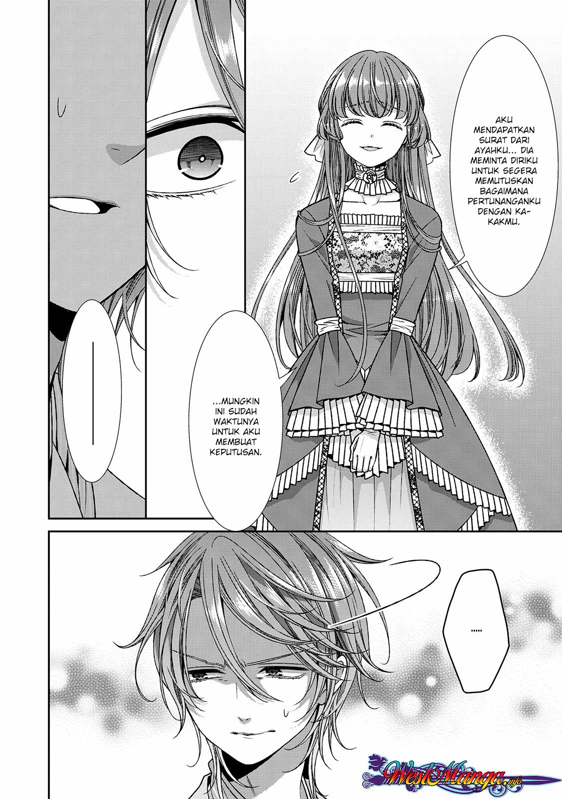 Jishou Akuyaku Reijou na Konyakusha no Kansatsu Kiroku Chapter 08 Gambar 22