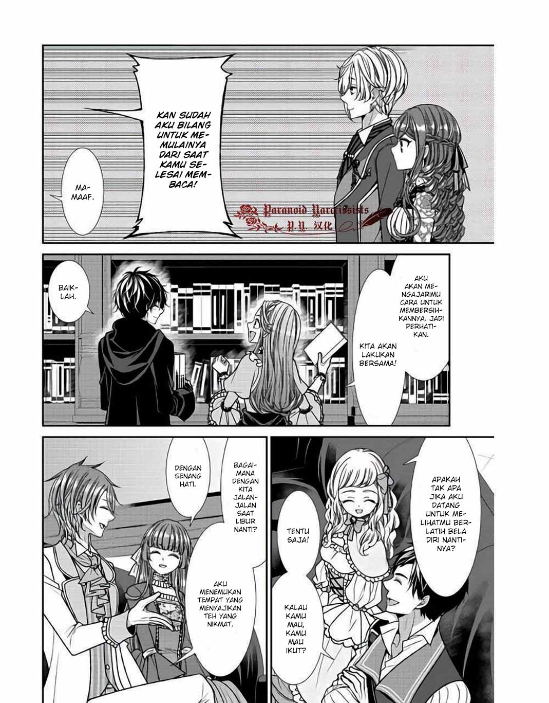 Jishou Akuyaku Reijou na Konyakusha no Kansatsu Kiroku Chapter 10 Gambar 5