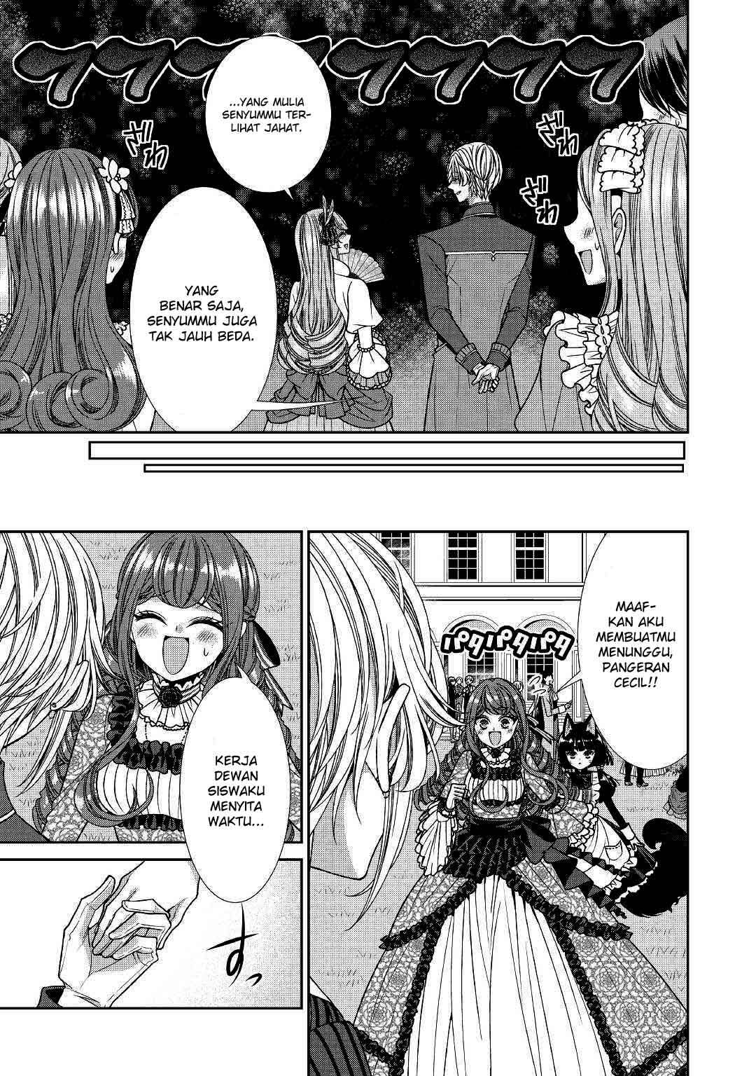 Jishou Akuyaku Reijou na Konyakusha no Kansatsu Kiroku Chapter 15 Gambar 17