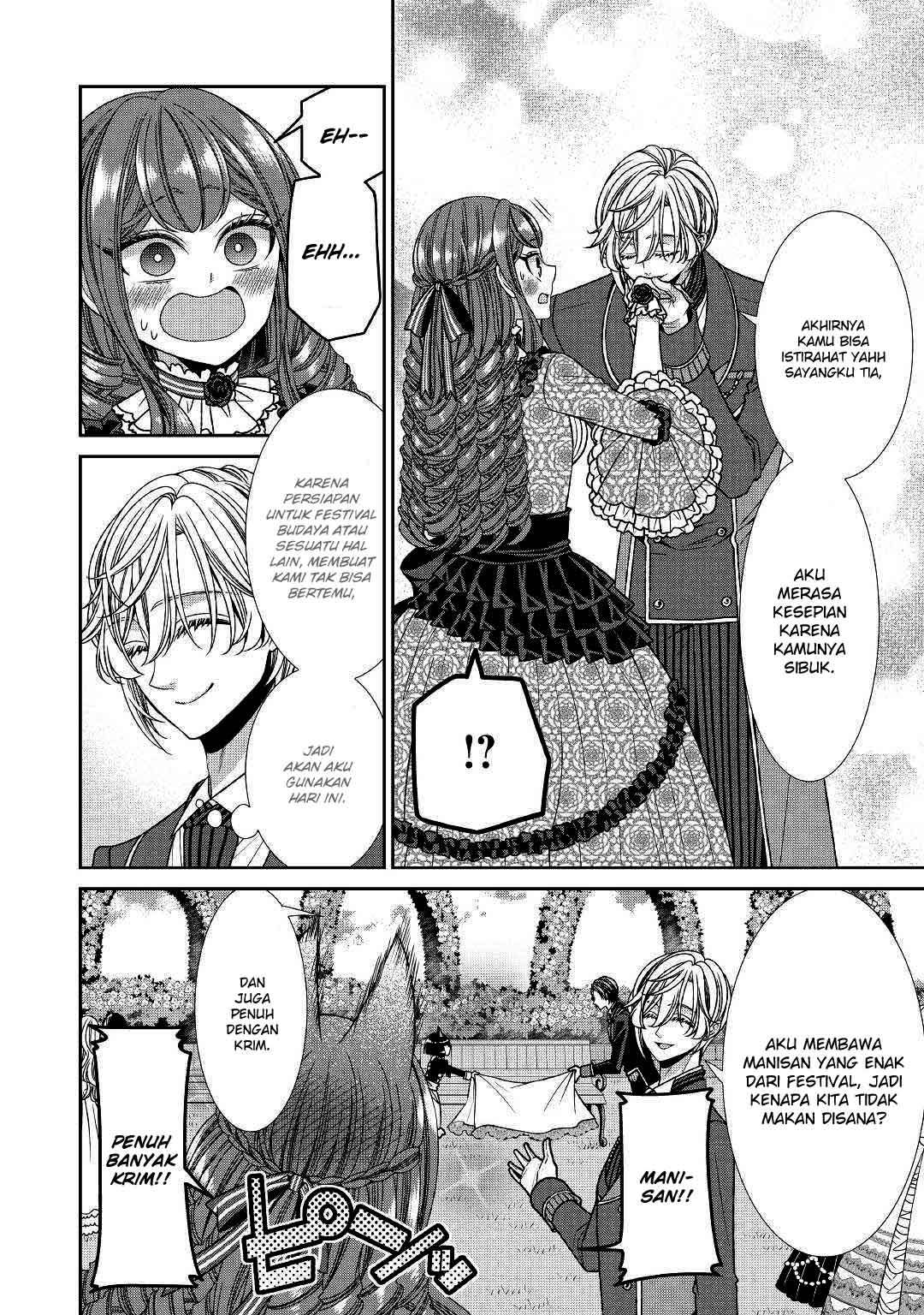 Jishou Akuyaku Reijou na Konyakusha no Kansatsu Kiroku Chapter 15 Gambar 18