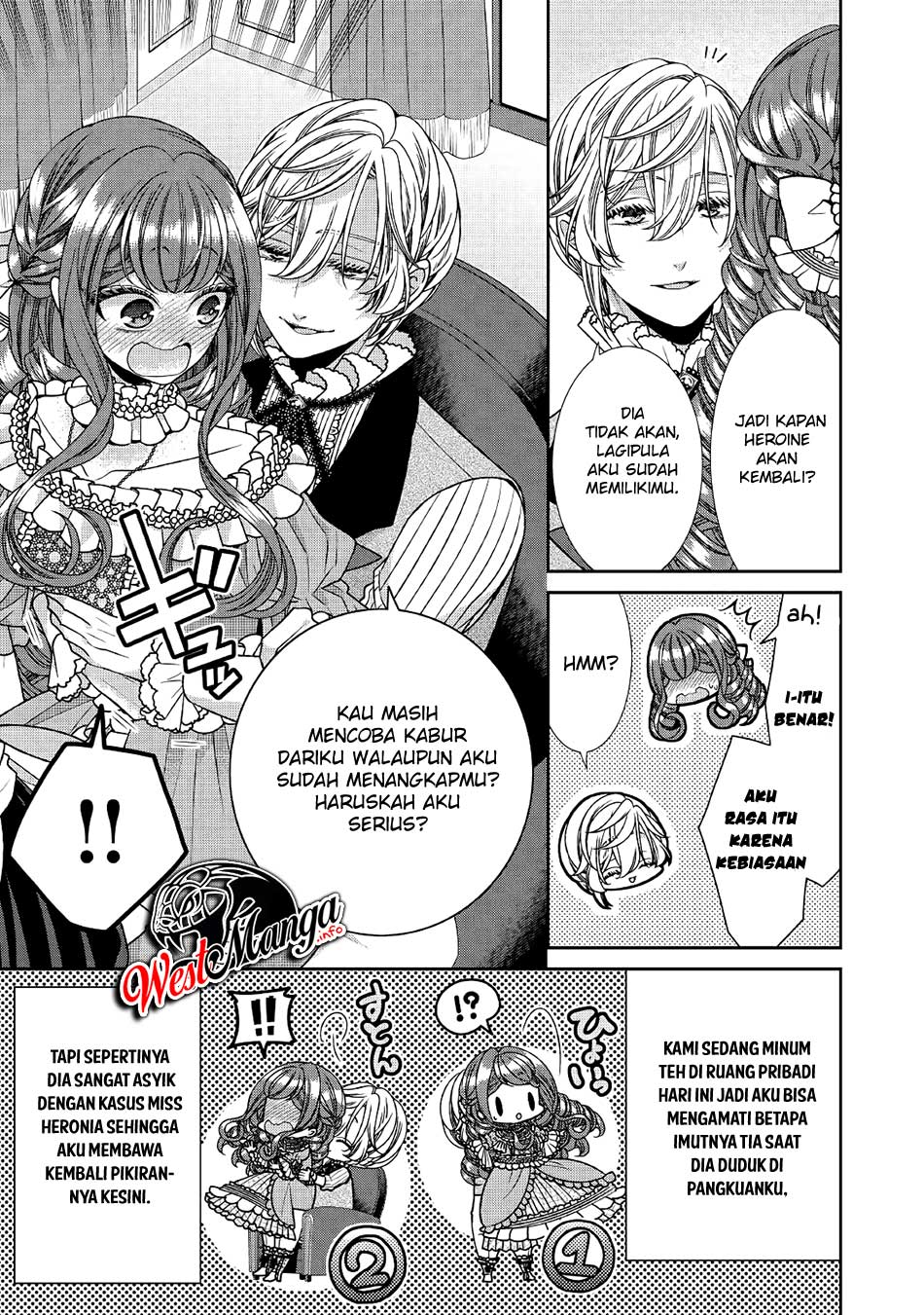 Jishou Akuyaku Reijou na Konyakusha no Kansatsu Kiroku Chapter 28 Gambar 24