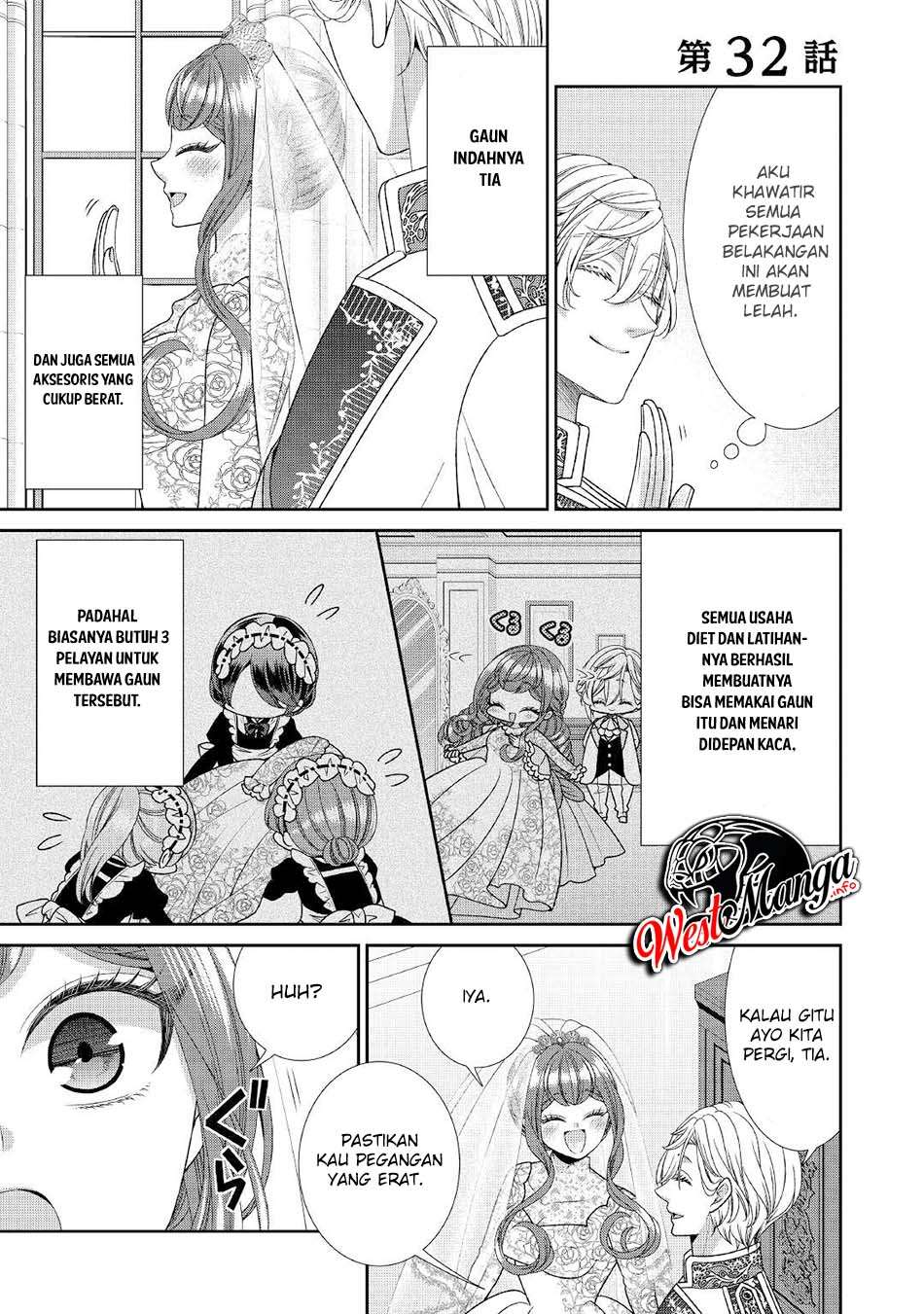 Jishou Akuyaku Reijou na Konyakusha no Kansatsu Kiroku Chapter 32 Gambar 4
