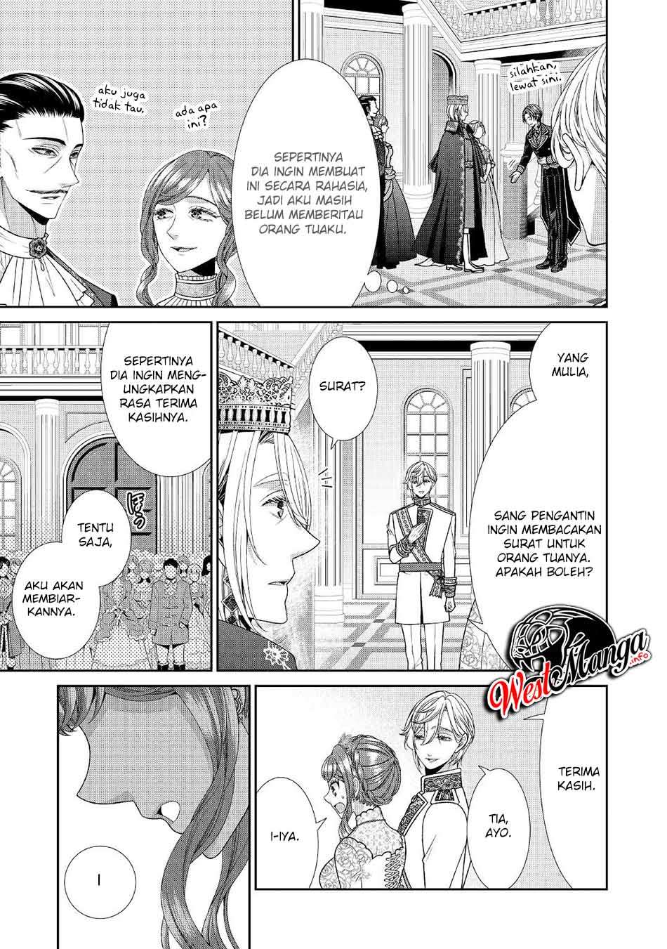 Jishou Akuyaku Reijou na Konyakusha no Kansatsu Kiroku Chapter 32 Gambar 22