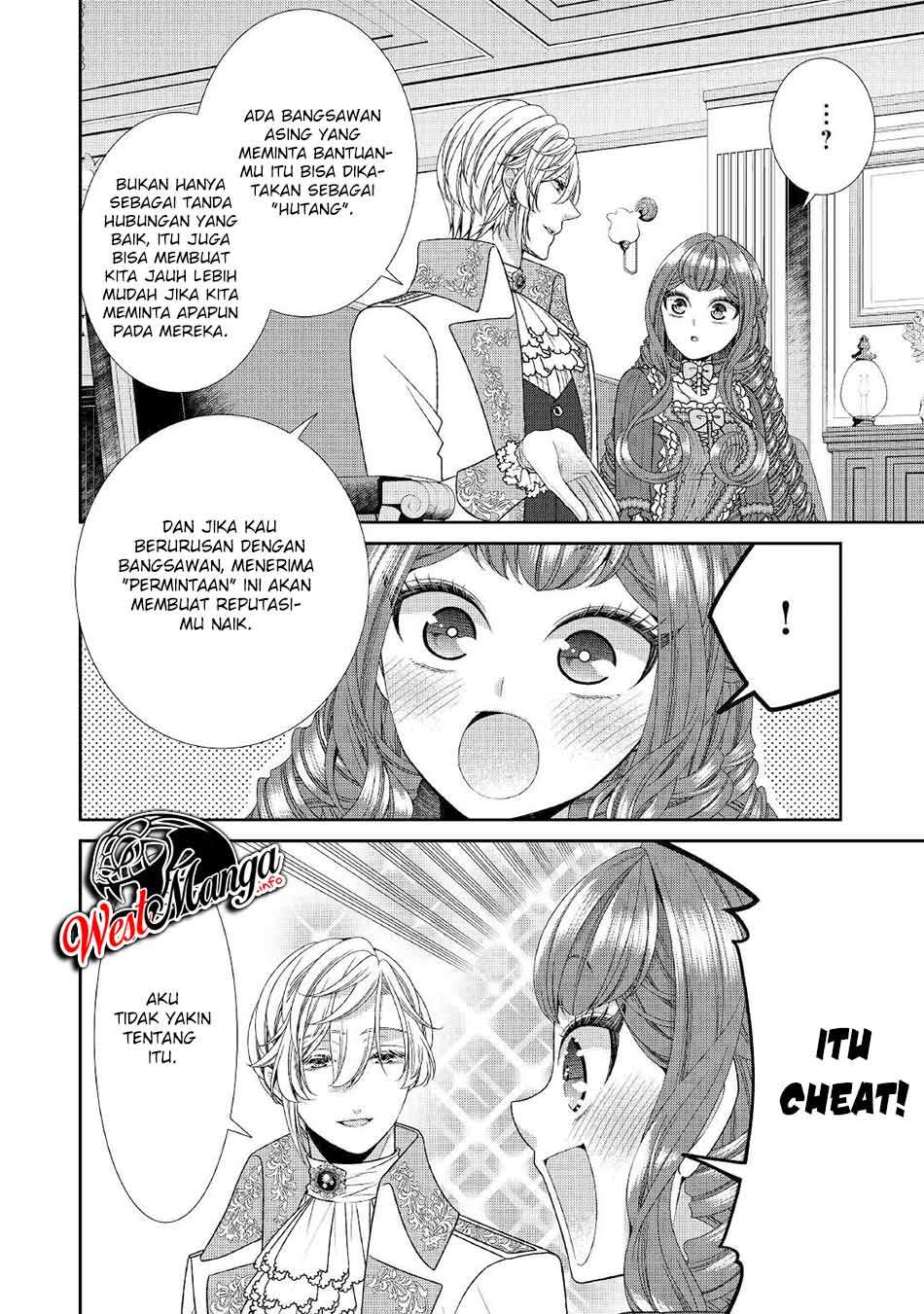 Jishou Akuyaku Reijou na Konyakusha no Kansatsu Kiroku Chapter 32 Gambar 31