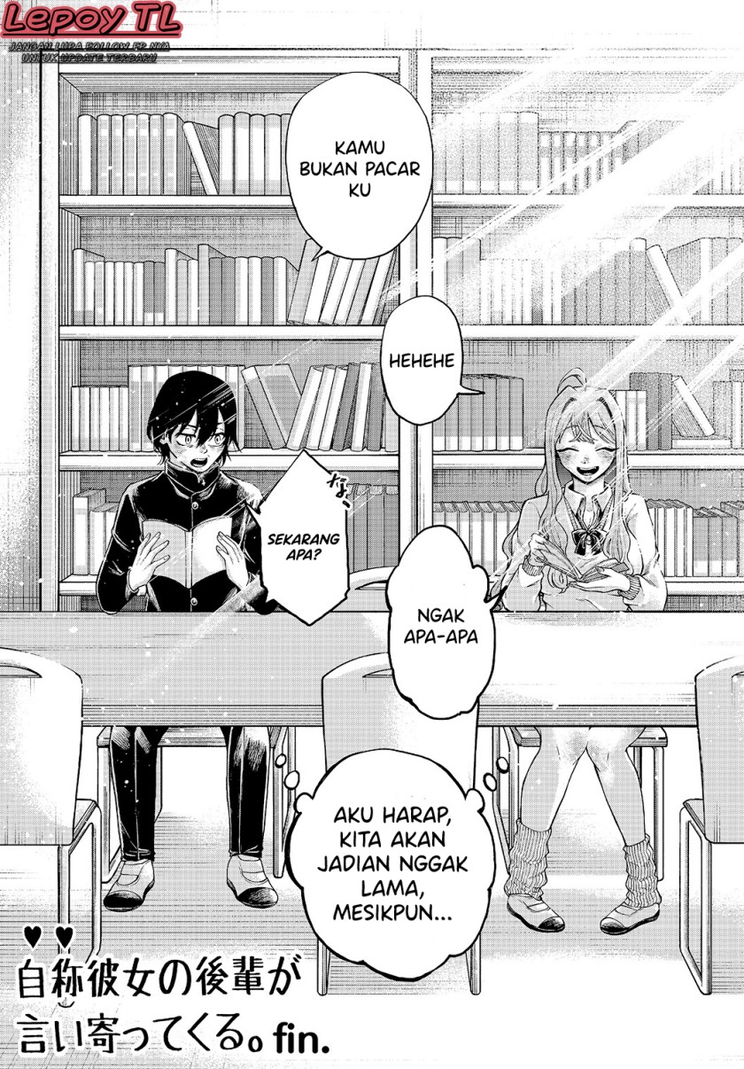Jishou Kanojo no Kouhai ga Iiyottekuru Hanashi Chapter 05 END Gambar 7