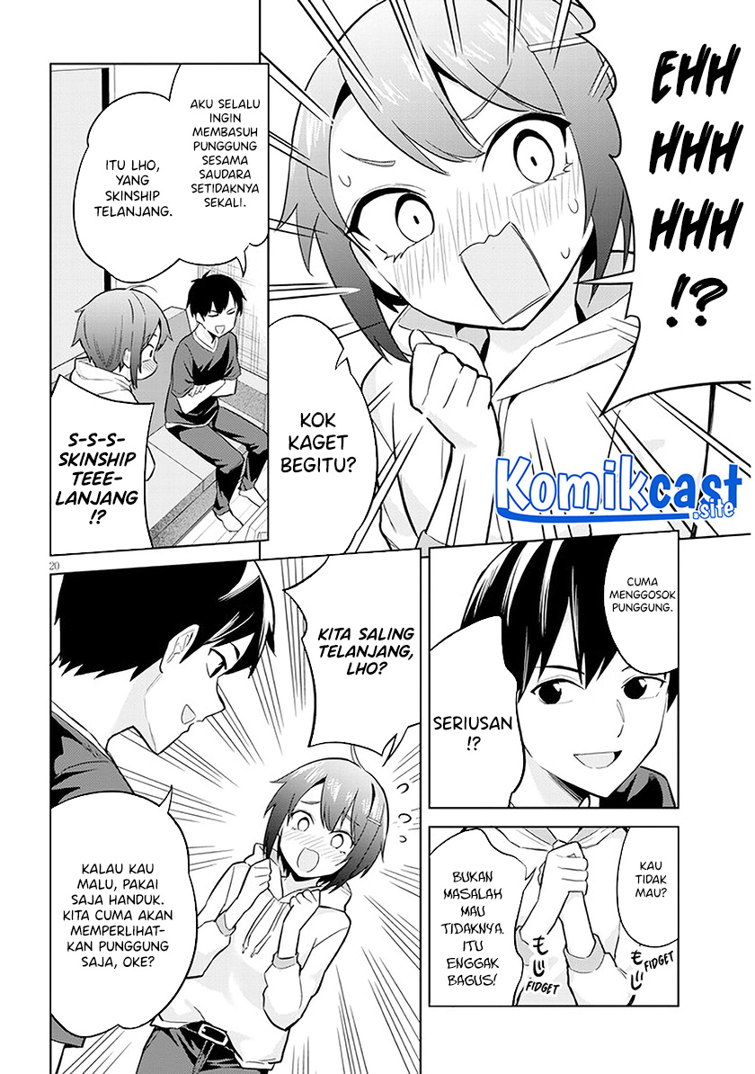 Jitsu wa Gimai (Imouto) deshita. ~Saikin de Kitagiri no Otouto no Kyorikan ga Yatara Chikaiwake~ Chapter 04 Gambar 21
