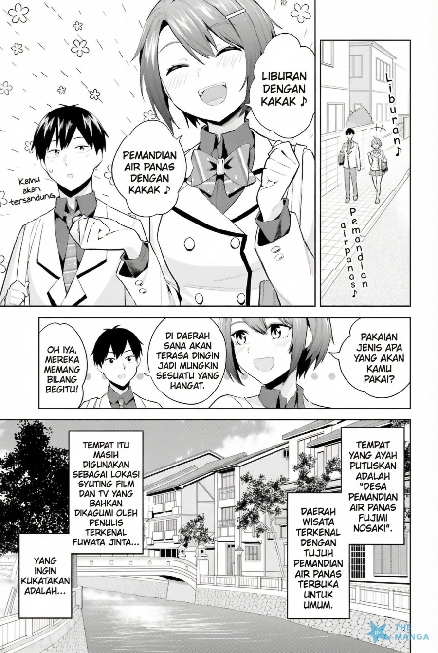 Jitsu wa Gimai (Imouto) deshita. ~Saikin de Kitagiri no Otouto no Kyorikan ga Yatara Chikaiwake~ Chapter 18 Gambar 8