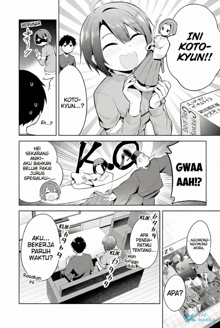 Jitsu wa Gimai (Imouto) deshita. ~Saikin de Kitagiri no Otouto no Kyorikan ga Yatara Chikaiwake~ Chapter 18 Gambar 25