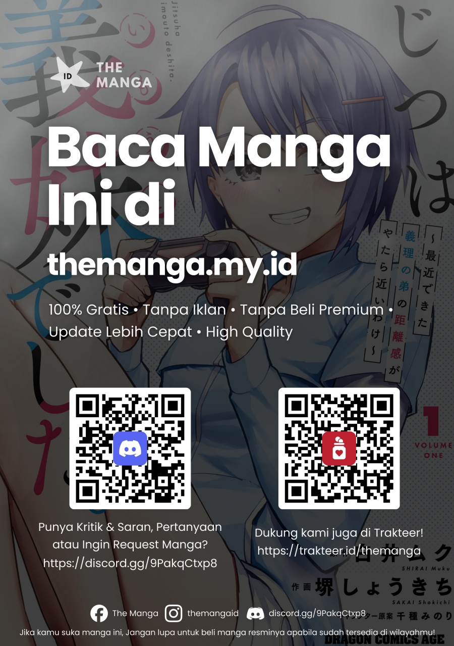 Jitsu wa Gimai (Imouto) deshita. ~Saikin de Kitagiri no Otouto no Kyorikan ga Yatara Chikaiwake~ Chapter 18 Gambar 31