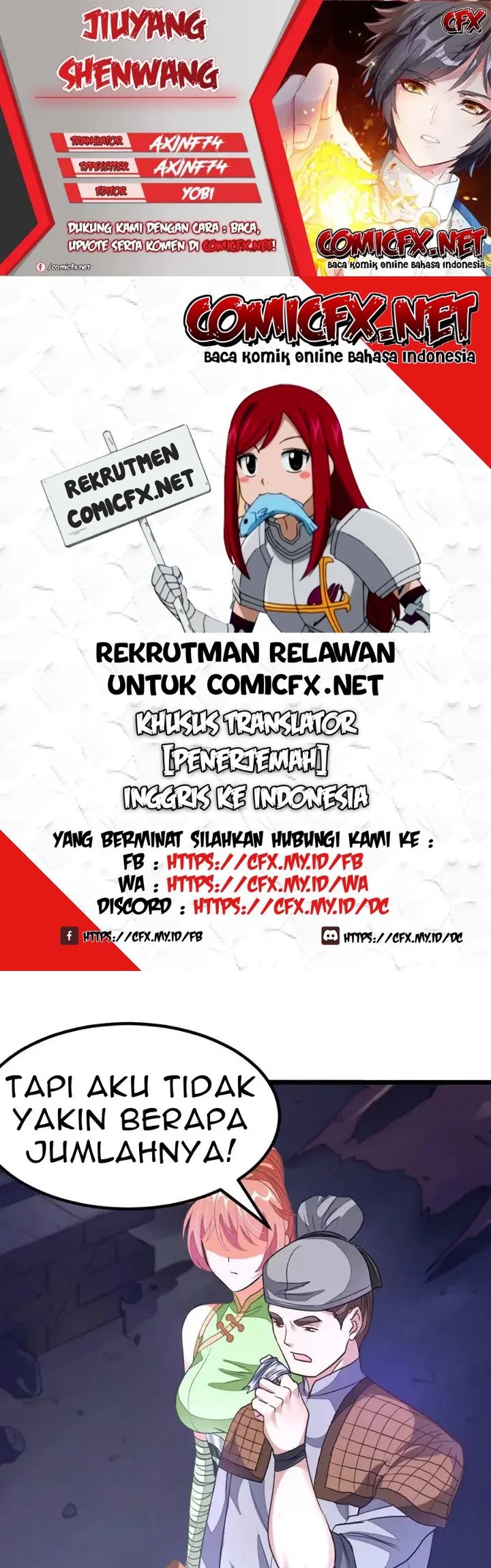 Jiuyang Shenwang Chapter 123 Gambar 1