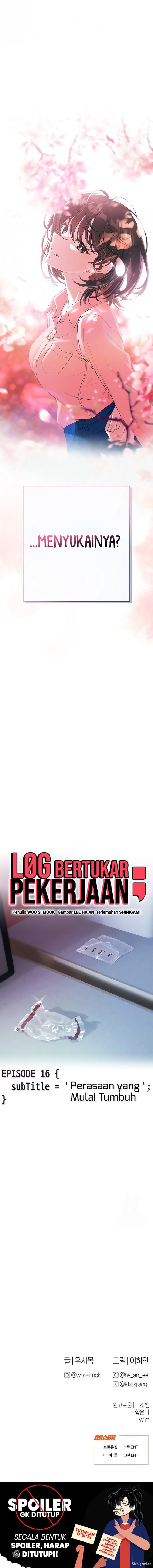 Job Change Log Chapter 16 Gambar 16
