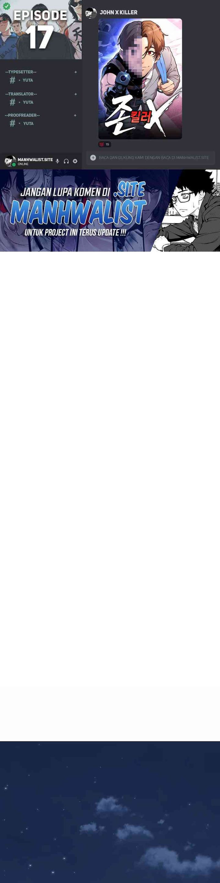 John X Killer Chapter 17 Gambar 1