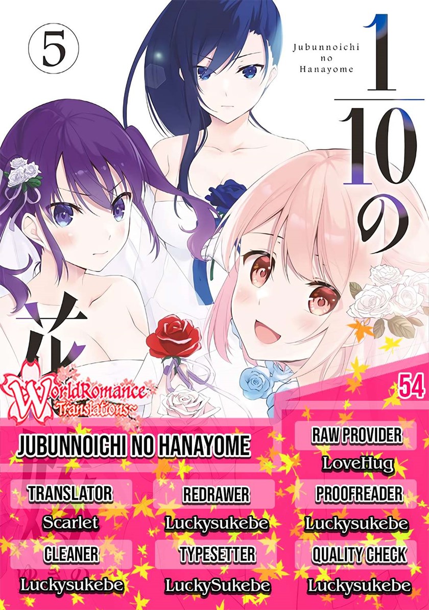 Jubunnoichi no Hanayome Chapter 54 Gambar 1