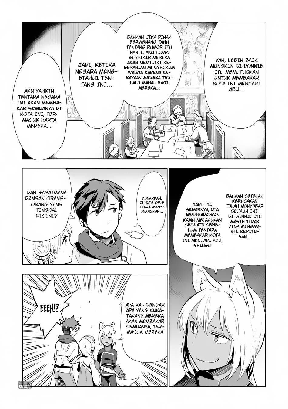 Jui-san no Oshigoto in Isekai Chapter 09 Gambar 6